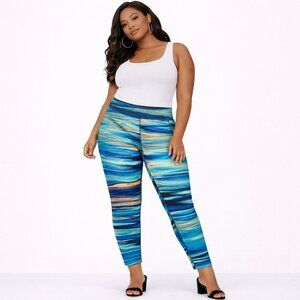 C&C California women's leggings gym attire- Size: small - multi color